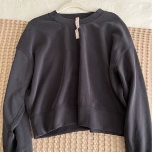 Lululemon softstreme cropped crewneck size 8 lululemon softstreme pants size4